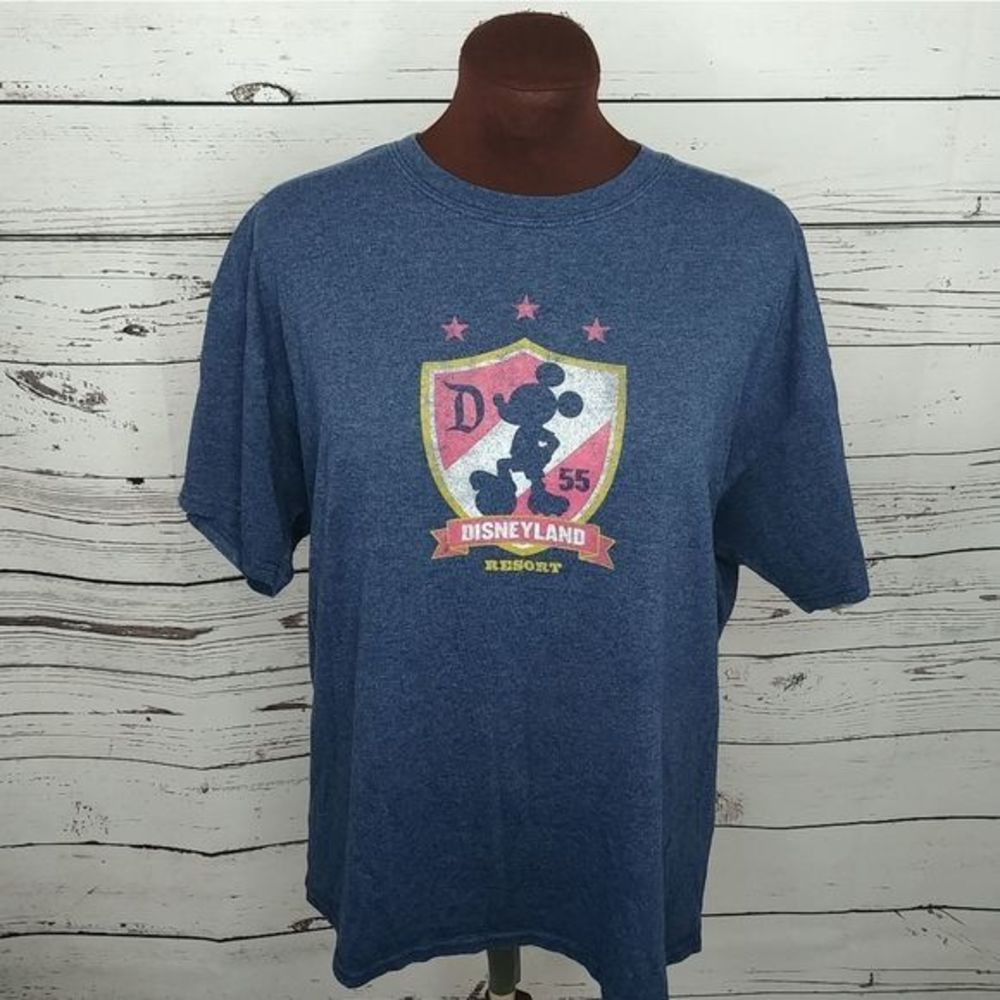 Disney Parks Blue Resort Mickey Mouse T Shirt